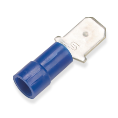 Totaline® Male Quick Disconnect Terminals 16-14 AWG, .250mm 100pk (Blue)