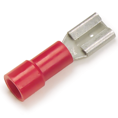 Totaline® Female Quick Disconnect Terminals 22-18 AWG, .250mm 100pk (Red)