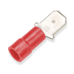 Totaline® Male Quick Disconnect Terminals 22-18 AWG, .250mm 100pk (Red)