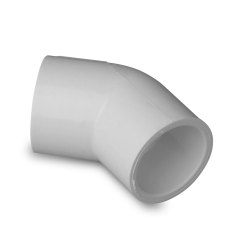 DiversiTech® 3/4&quot; 45° PVC Elbow (Sch40, Slip x Slip)