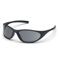 ZONE II Safety Glasses (Matte Black Frame - Gray Lenses)