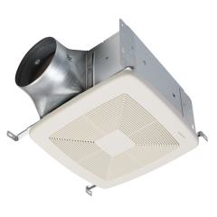 Broan® ENERGY STAR® Certified Ventilation Fan, 6 in. Round Duct, 150CFM, 0.7 Sones, 120Vac (Wall Mountable) 