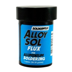 Solderweld® Alloy Sol Flux™ White Aluminum Brazing &amp; Soldering Flux 1 oz.