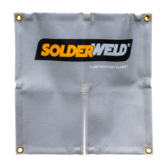 Solderweld® Flame-Resistant Magnetic Blanket 18&quot; x 18&quot;