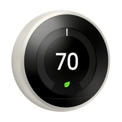 Nest Learning Thermostat 3H/2C, 24Vac (3rd Generation - White)