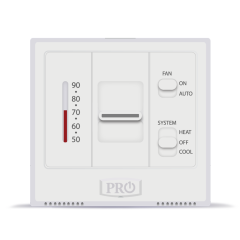 PRO1® Mechanical Thermostat 1H/1C, 24Vac