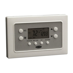 Carrier® Base Series 5+2 Day Programmable Thermostat 2H/1C, 24Vac/3Vdc (2 AA - Heat Pump)