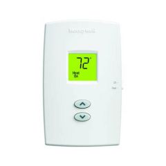 Honeywell PRO 1000 Non-Programmable Thermostat 1H, 24Vac/3Vdc (2 AAA - Heat Only)