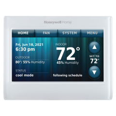 Honeywell Wi-Fi 9000 7 Day Programmable Thermostat 2H/2C (3H/2HP), 24Vac
