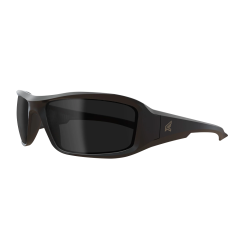 Brazeau Safety Glasses (Matte Black Frame - Polarized Smoke Lenses)
