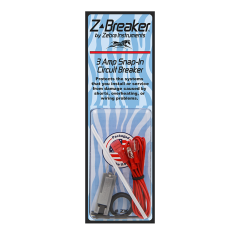 Zebra 3 Amp Snap-In Circuit Breaker