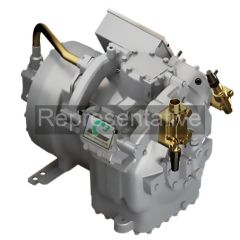 Semi-Hermetic Reciprocating Compound Cooling Compressor (Two Stage), 28CFM, 400/460Vac (XL), Three Phase