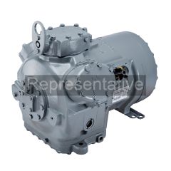 Semi-Hermetic Reciprocating Compressor, 23.9CFM, 208/230Vac, Three Phase
