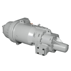 Semi-Hermetic 74mm Geared Twin Screw Compressor, 356CFM, 460Vac, Three Phase