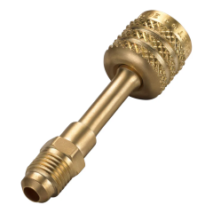 Yellow Jacket® A2L Adapter for R32/R454B, 1/4&quot; SAE LH Female Flare x 1/4&quot; RH Male Flare