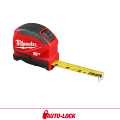 Milwaukee® 25ft Auto-Lock Tape Measure