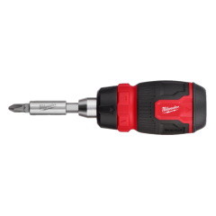 Milwaukee® 8-IN-1 Ratcheting Compact Multi-Bit Screwdriver