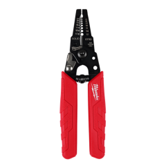 Milwaukee® Compact Comfort Grip Wire Stripper &amp; Cutter, 10-24 AWG