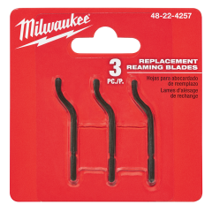 Milwaukee® 3 PC 1-1/2&quot; Constant Swing Copper Tubing Cutter Replacement Reaming Blades