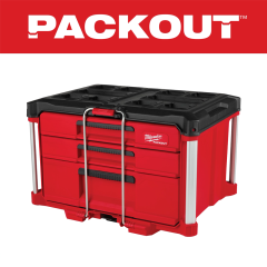Milwaukee® PACKOUT™ Multi-Depth 3-Drawer Tool Box