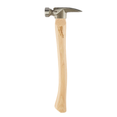 Milwaukee® 19oz Milled Face Hickory Handle Framing Hammer