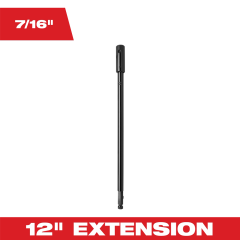 Milwaukee® Bit Extension, 7/16&quot; x 12&quot;