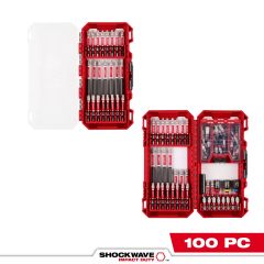 Milwaukee® SHOCKWAVE Impact Duty™ Driver Bit Set - 100PC