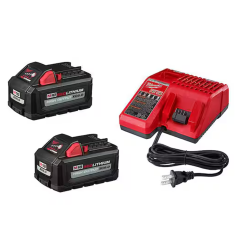Milwaukee® M18™ REDLITHIUM™ HIGH OUTPUT™ XC6.0 Battery Pack with Charger, 18V