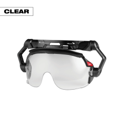 Milwaukee® BOLT™ Gasketed Eye Visor - Clear Dual Coat Lens (Compatible with Milwaukee® BOLT™ Safety Helmets &amp; BOLT™ Hard Hats)