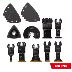 Milwaukee® Oscillating Multi-Tool Blade Kit (20PC)