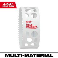 Milwaukee® 4-3/4&quot; HOLE DOZER™ Bi-Metal Hole Saw