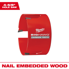 Milwaukee® 4-5/8&quot; BIG HAWG™ with Carbide Teeth