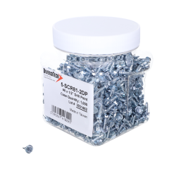 DiversiTech® 5-SCR81-2DP Sheet Metal Screws with Drill Point 5/16&quot; Slotted Hex Head, 1/2&quot; L, #8 (1,000 pk)