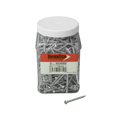 DiversiTech® 5-SCR82 Sheet Metal Screws with Taper Point 5/16&quot; Slotted Hex Head, 2&quot; L, #8 (350 pk)