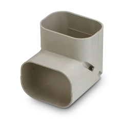 Rectorseal® Slimduct® 100 Line Set Cover 90° Elbow, 3-3/4&quot; (Ivory)