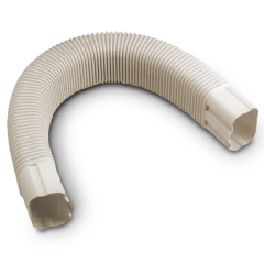 Rectorseal® Slimduct® 100-800 Line Set Cover Flexible Elbow, 3-3/4&quot; (Ivory)