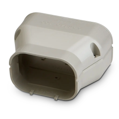 Rectorseal® Slimduct® 140-100 Line Set Cover Reducer, 4-1/2&quot; x 3-3/4&quot; (Ivory)