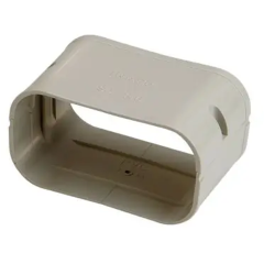 Rectorseal® Slimduct® 140 Line Set Cover Coupler, 5-1/2&quot; (Ivory)