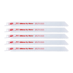 Malco® BiMetal Metal Cutting Reciprocating Saw Blades 9&quot;, 10/14 TPI (5 pk)
