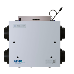 Fantech® ATMO™200E Fresh Air Appliance 6&quot; Round Duct, 201CFM, 120Vac