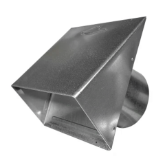 Aluminum Wall Vent Hoods with Flapper
