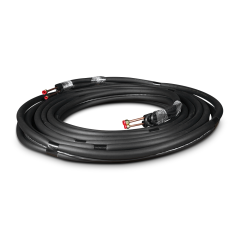 Mini-Split Line Set, 1/4&quot; x 3/8&quot; x 15&#039; with 1/2&quot; Pipe Insulation on Both Lines (UL 14/4 Tray Cable Control Wire)