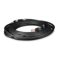 Mini-Split Line Set, 3/8&quot; x 5/8&quot; x 50&#039; with 1/2&quot; Pipe Insulation on Both Lines (UL 14/4 Tray Cable Control Wire)