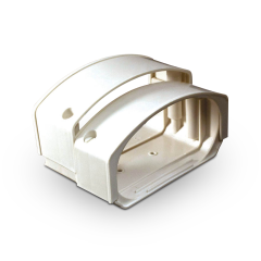 Rectorseal® Cover Guard™ Line Set Cover Flex Adapter 4-1/2&quot; (White)