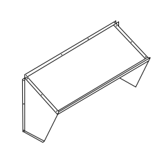 Carrier® Barometric Relief Hood for Medium Rooftop Units