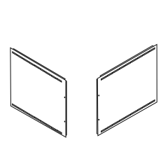 Louvered Hail Guard Accessory