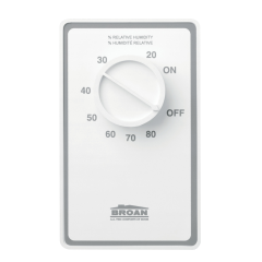 Broan-NuTone® Dehumidistat, 24V/120V (White)