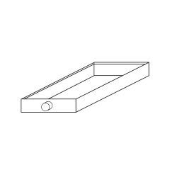 ADP 2&quot; Drain Pan 34&quot; x 79&quot;