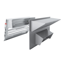 MicroMetl Convertible Economizer with Belimo Actuator, Ultra Low Leak with 3rd Party Control Options, Barometric Relief
