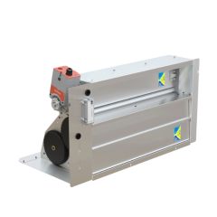 Micrometl Vertical Economizer, Genesis Ultra Low Leak with Honeywell JADE™ Controls, Enthalpy Sensor, Barometric Relief